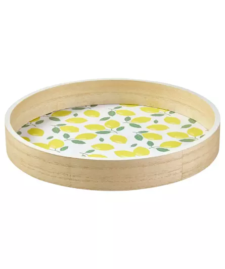 Decoratief dienblad citroenen