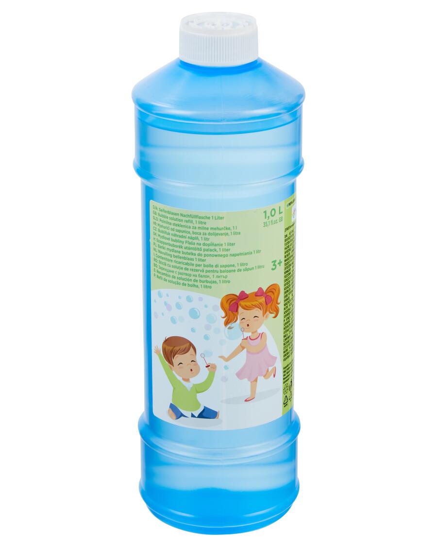 Seifenblasen-Nachfüllflasche blau