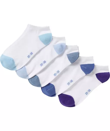 Sneakersocken mit Kontrastelementen