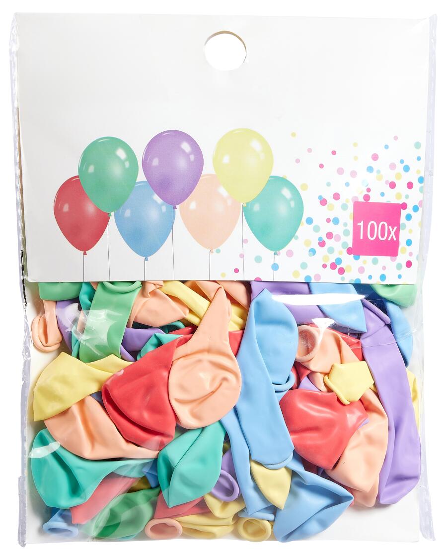 Ballonnen pastel