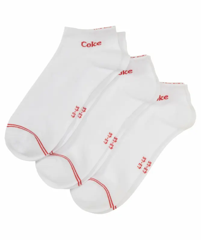 Coca Cola Sneakersocken