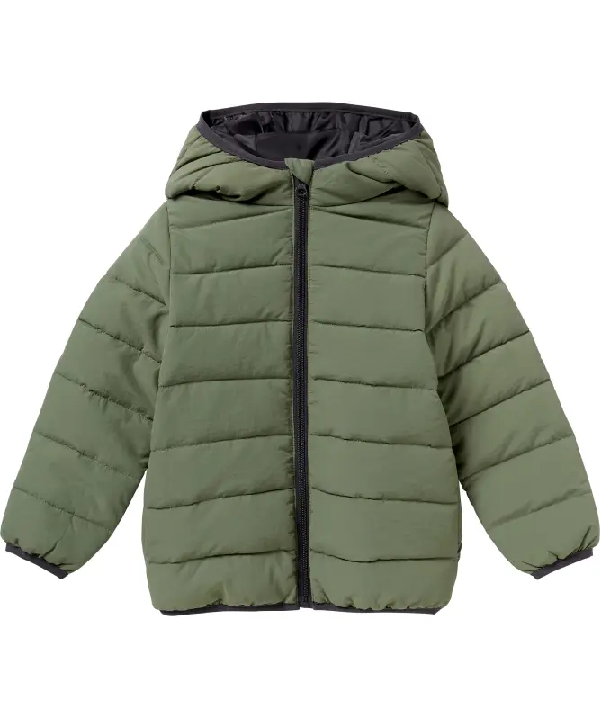 Lehká prošívaná bunda světle khaki
