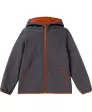 Dunkelgraue Softshelljacke