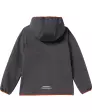 Dunkelgraue Softshelljacke