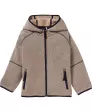 Strickfleecejacke mit Teddyfleece