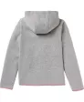 Strickfleecejacke in Melange