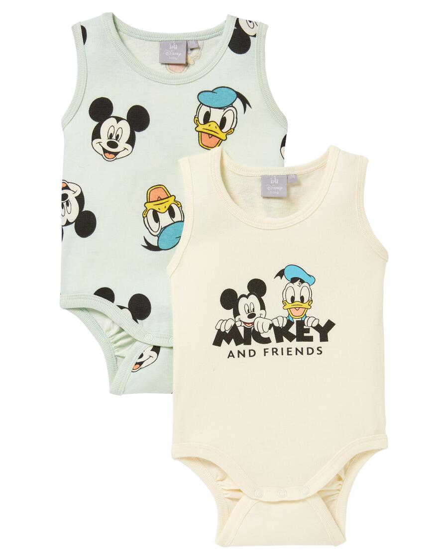 Mickey and Friends Bodys hellblau
