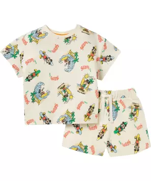 Koszulka Mickey Mouse + szorty