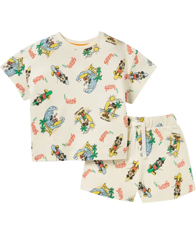 Koszulka Mickey Mouse + szorty