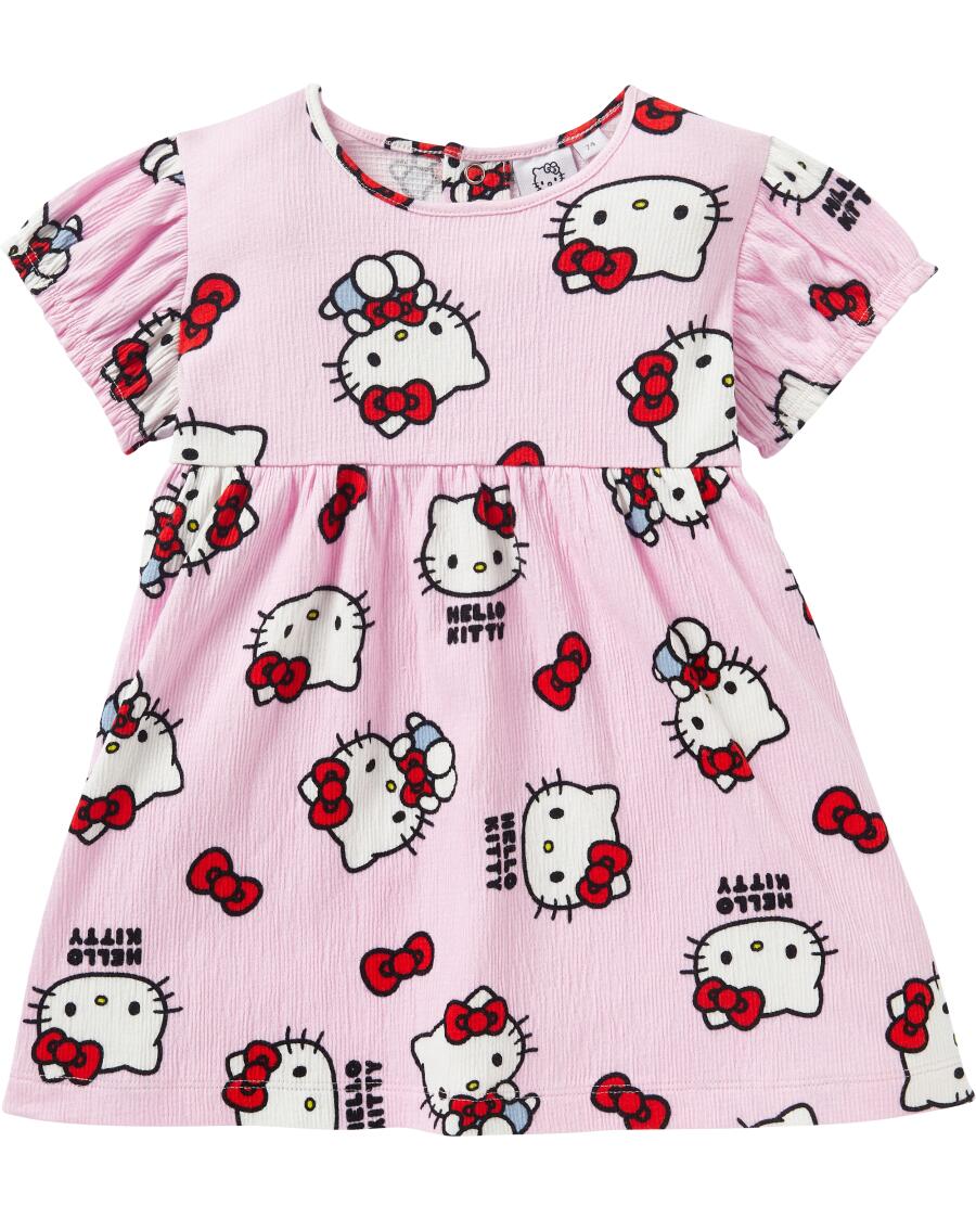 Šaty Hello Kitty světle růžová