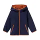 Dunkelblaue Softshelljacke