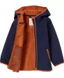 Dunkelblaue Softshelljacke