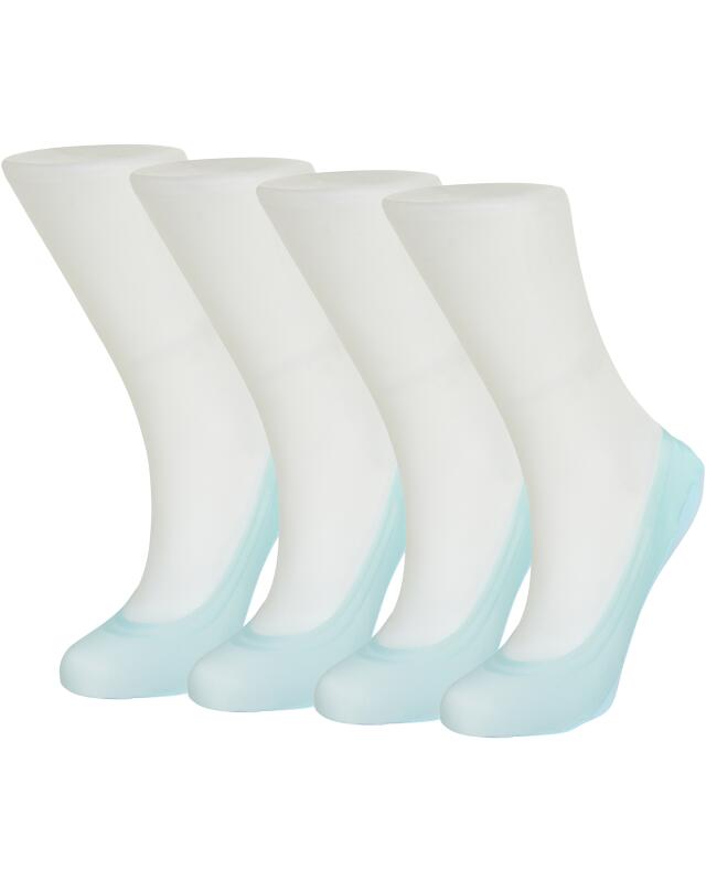 Socquettes antidérapantes femme, bleu (KiK Füßlinge Anti-Slip (blau)) — KiK, produit allemand authentique au Maroc
