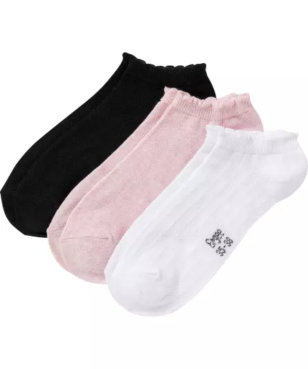 Sneakersocken mit Wellenkante