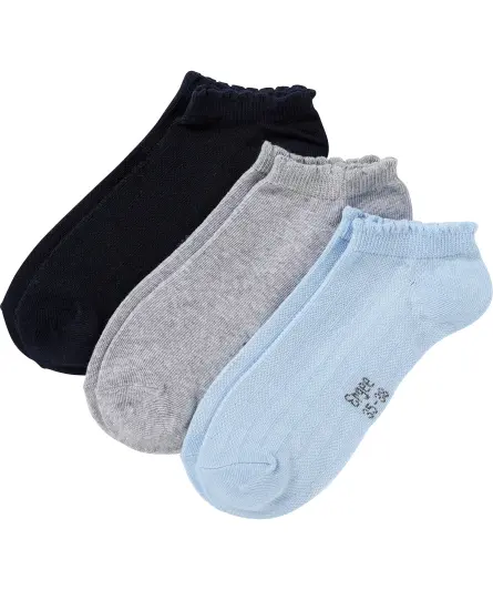 Sneakersocken mit Wellenkante
