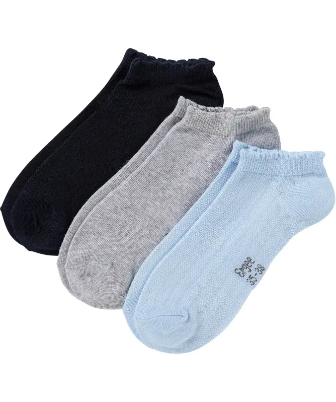Sneakersocken mit Wellenkante