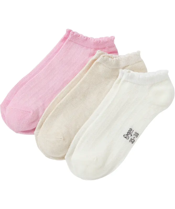 Sneakersocken mit Wellenkante