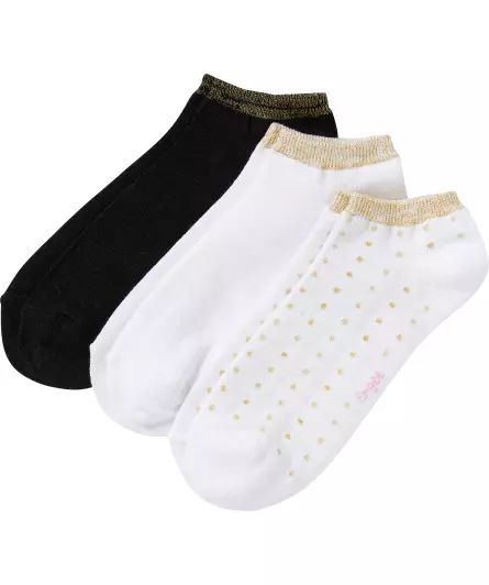 Sneakersokken met glittergaren