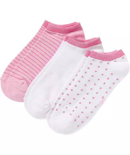 Sneakersocken mit Glitzergarn