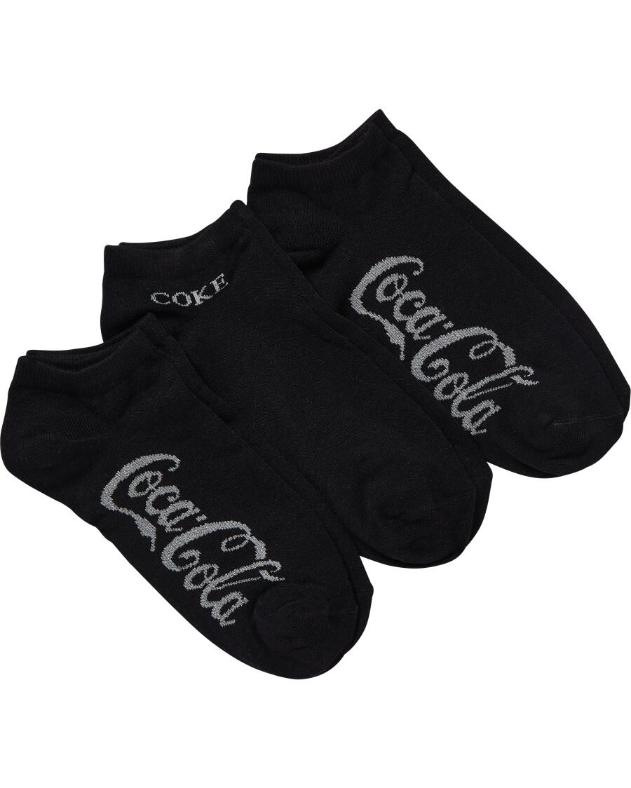 Ponožky nízké Coca Cola černá