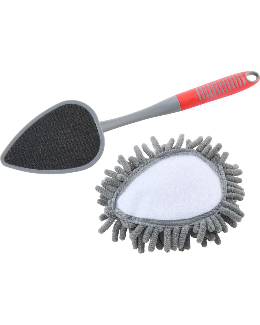Miotełka do kurzu z piór szenilowych ok. 34 cm