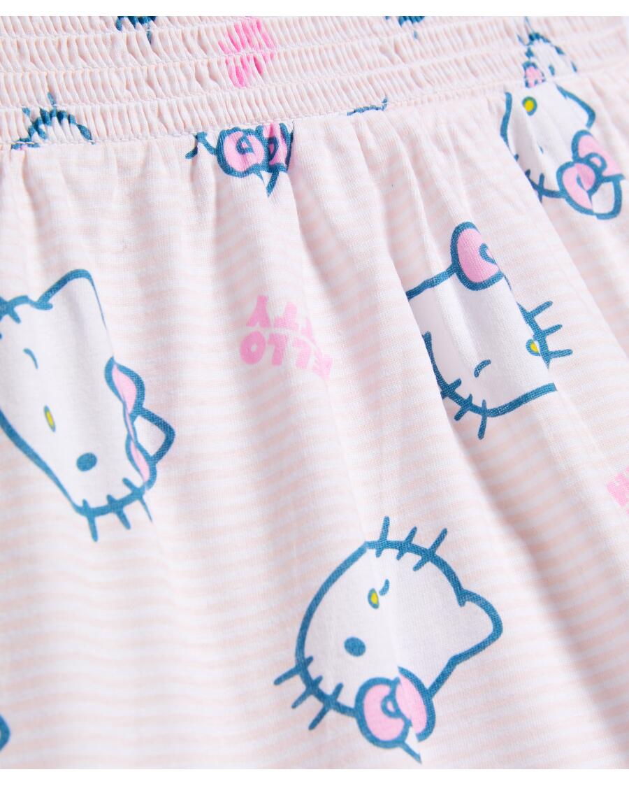 Sukienka Hello Kitty z marszczeniem
