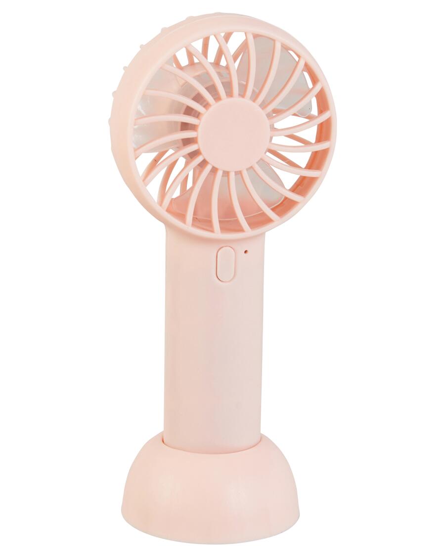 Mini-Handventilator rosa
