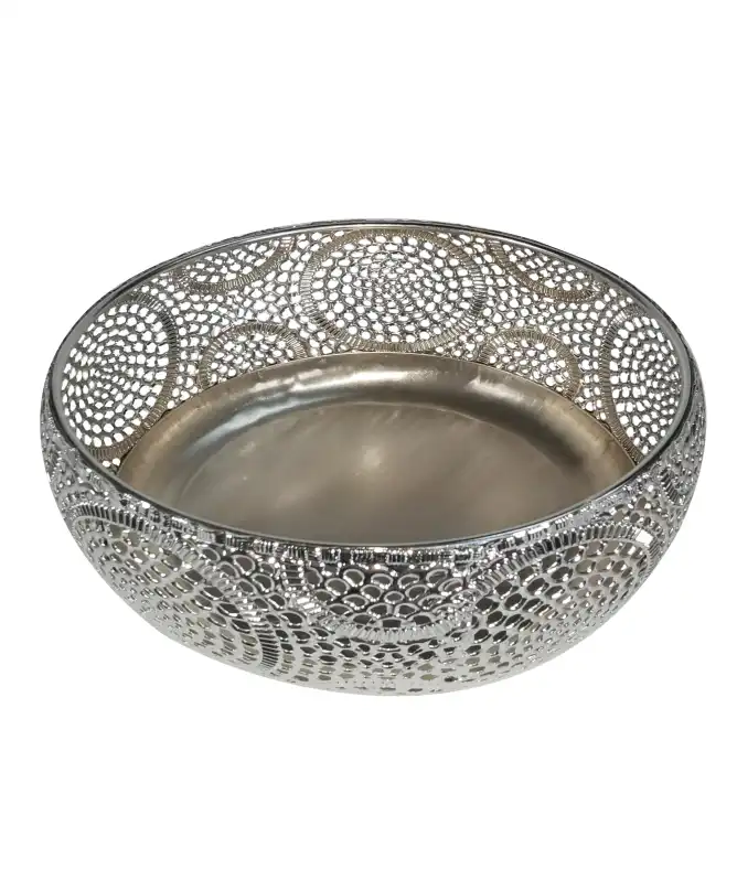 Deco schaal met reliëf