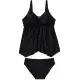 Tankini in Schwarz