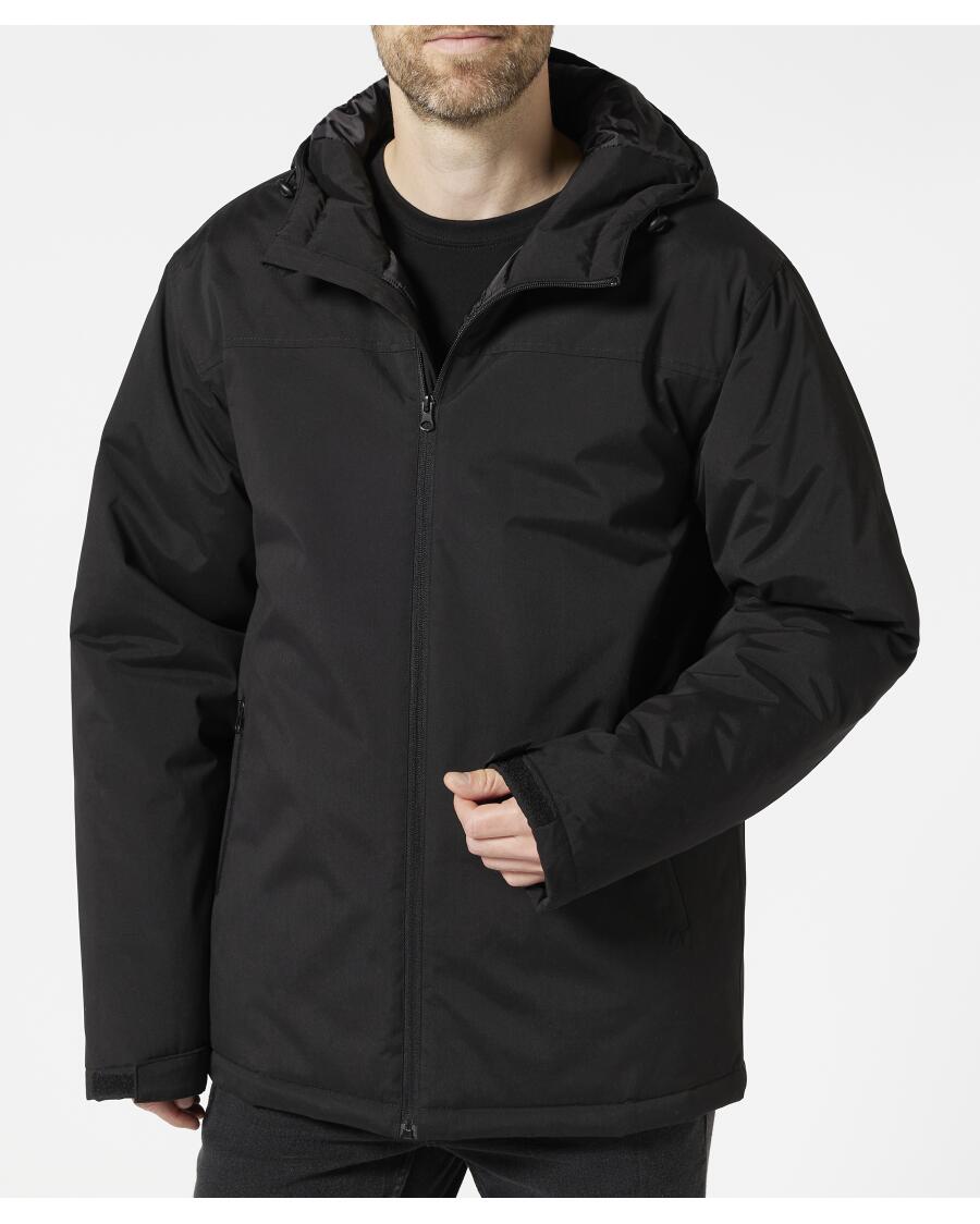 Anorak mit Innentasche schwarz