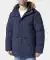 Parka donkerblauw