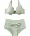 Bikini z brokatem khaki