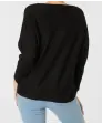 Sweter z cienkiej dzianiny
