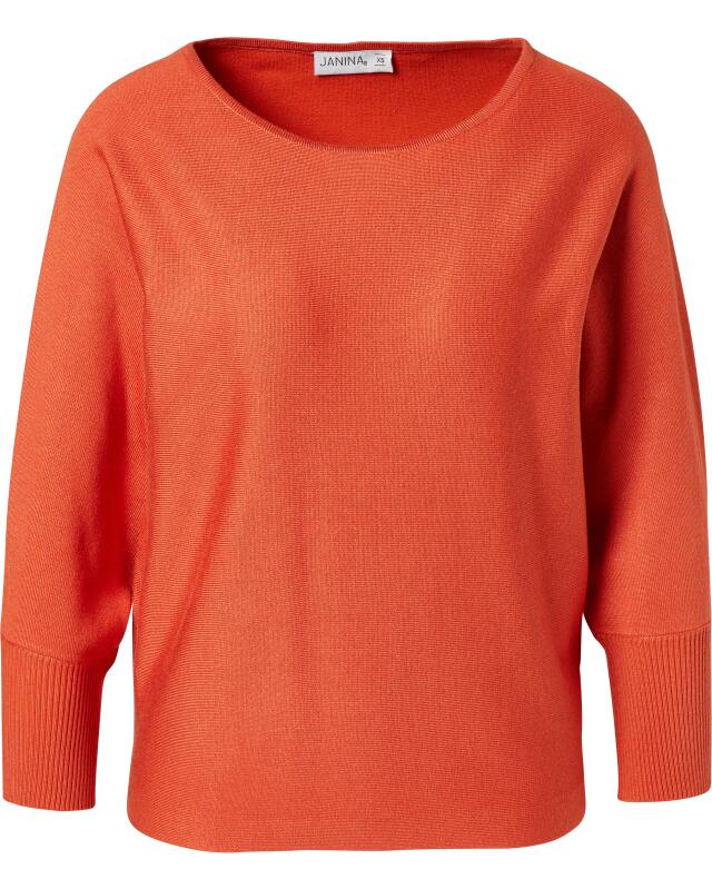 Pull en maille fine femme, rouge (KiK Feinstrickpullover (rot)) — KiK, produit allemand authentique au Maroc
