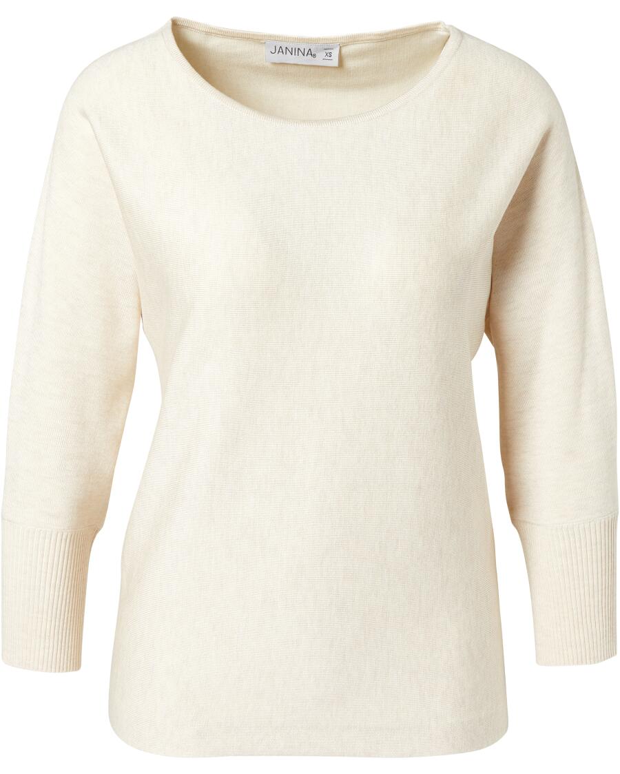Sweter z cienkiej dzianiny Janina, rękaw 3/4