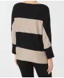 Sweter z cienkiej dzianiny w paski