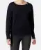 Schlichter Pullover dunkelblau
