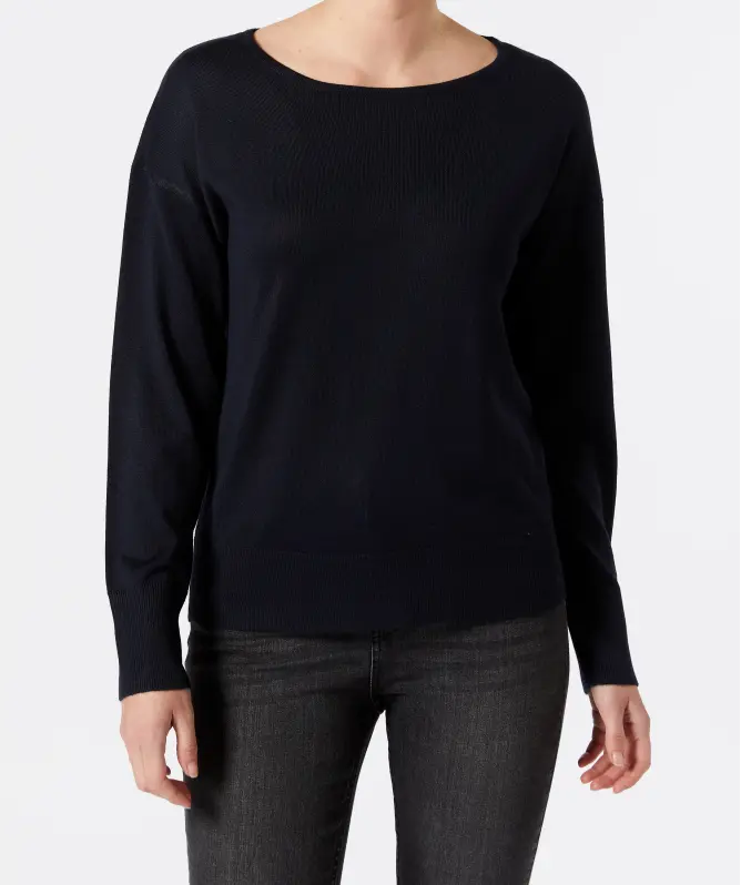 Schlichter Pullover