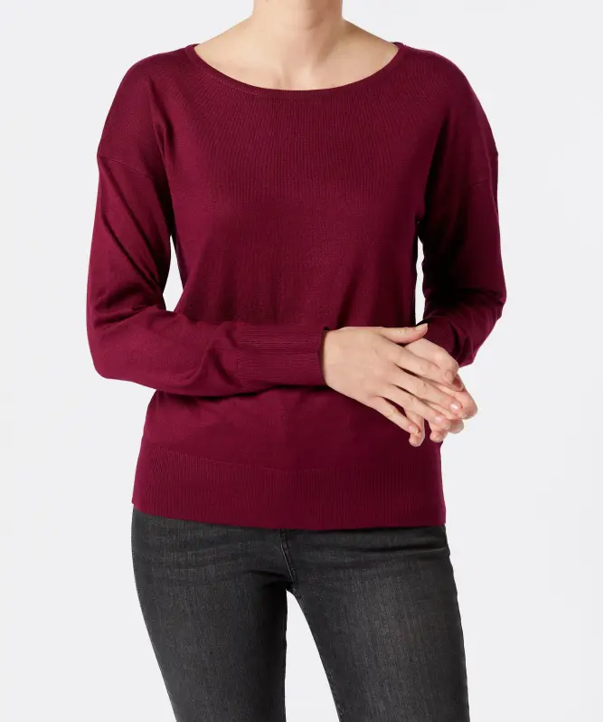 Schlichter Pullover