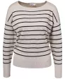 Pullover mit Streifen