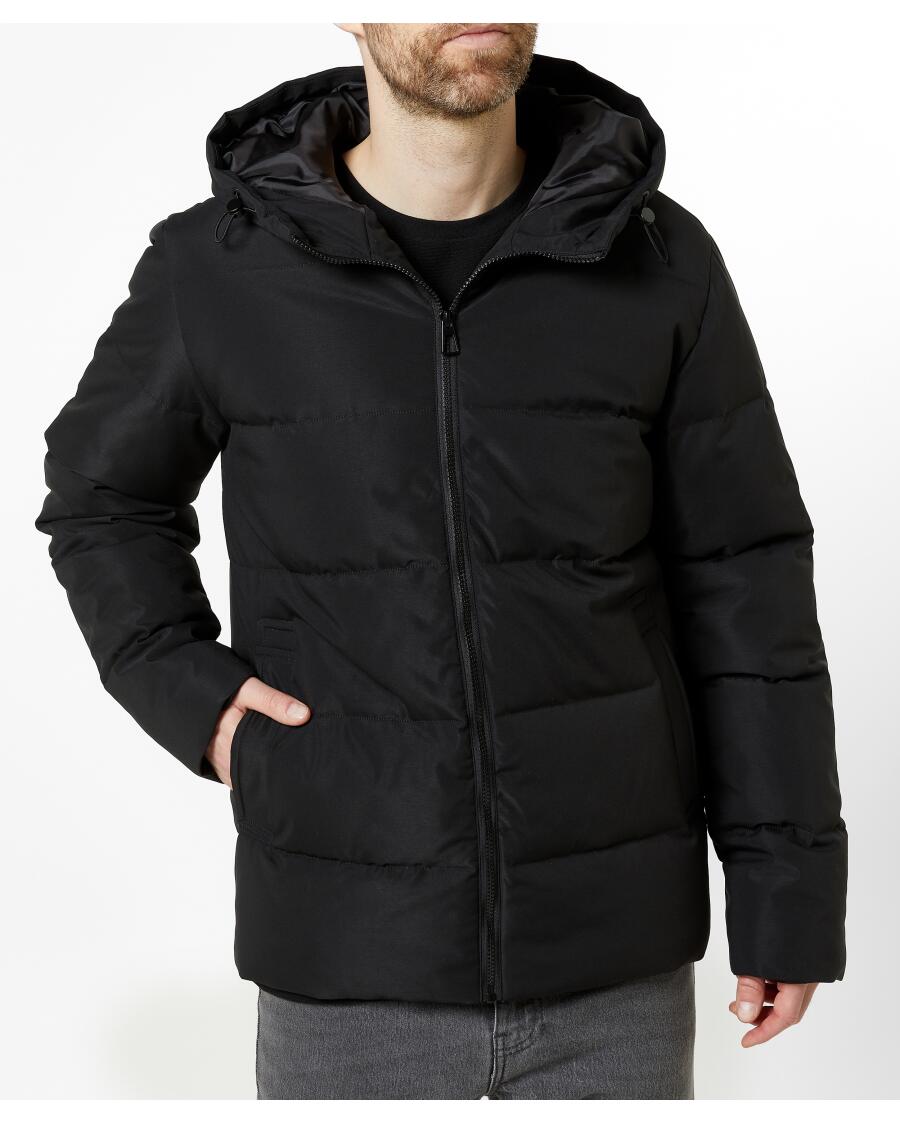 Outdoorjacke gesteppt schwarz