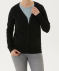 Strickjacke mit V-Ausschnitt schwarz