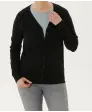 Svetr s výstřihem do V