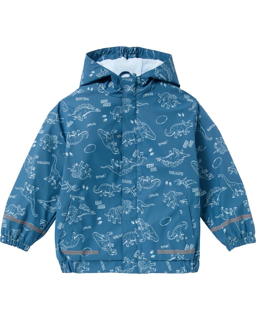 Regenjas Dinosaurussen blauw