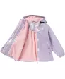 Regenjacke mit Glitzer