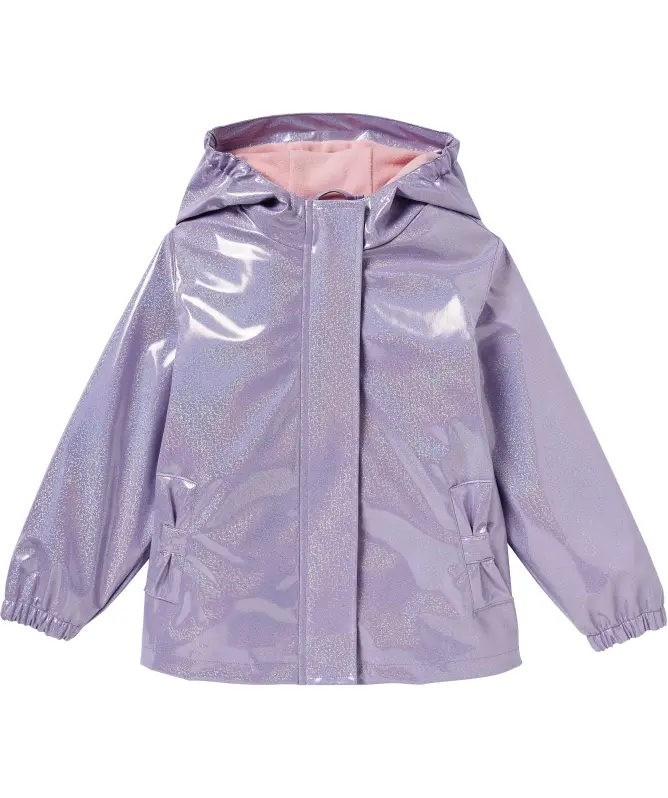 Regenjas met glitters