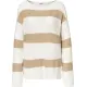 Pruhovaný pletený svetr