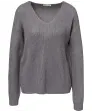 Schlichter Strickpullover