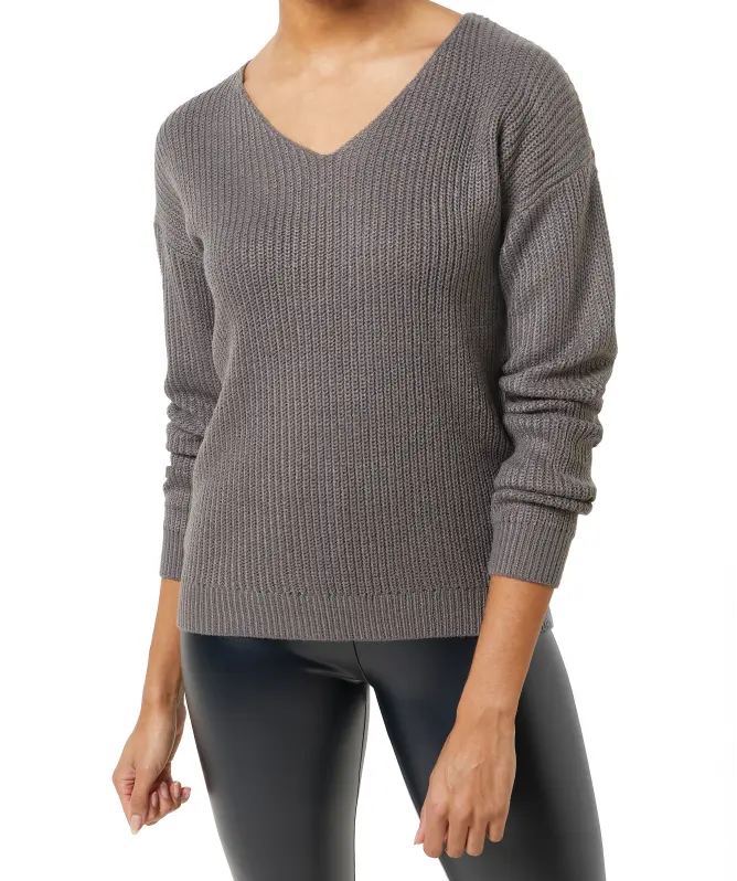 Schlichter Strickpullover