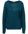 Schlichter Strickpullover